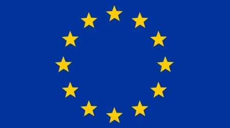 Bandera de la Unión Europea.